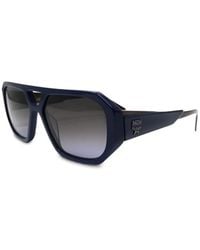 MCM - Navigator-Frame Logo-Plaque Sunglasses - Lyst