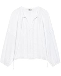 Rails - Naples V-Neck Blouse - Lyst