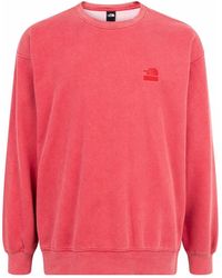 Supreme - X The North Face Logo-embroidered Sweatshirt - Lyst