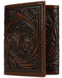 Stetson - Leather Trifold Wallet - Lyst