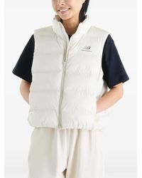 New Balance - Boston Padded Gillet - Lyst