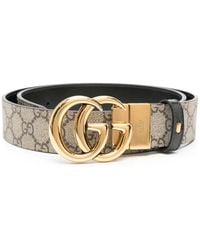 Gucci - GGマーモント リバーシブル ベルト - Lyst