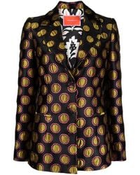 La DoubleJ - 24/7 Patterned-Jacquard Jacket - Lyst