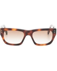 TOTEME - Voyager Rectangle-Frame Sunglasses - Lyst