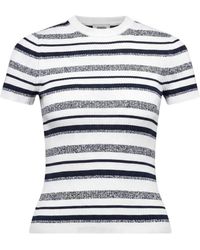 DRYKORN - Moglini Striped Knitted T-Shirt - Lyst