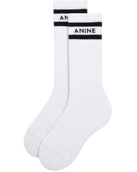 Anine Bing - Sully Sporty Socks - Lyst