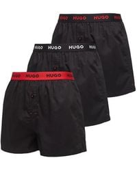 HUGO - Set Boxer Con Logo - Lyst