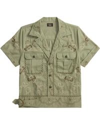 RRL - Blouse Met Geborduurde Gesp - Lyst