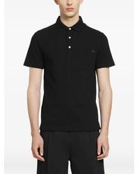 Valentino Garavani - Vlogo Pocket Cotton Polo Shirt - Lyst