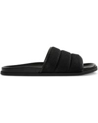 Gucci - Gg-Pattern Padded Slide Sandals - Lyst