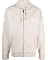 Polo Ralph Lauren - Polo Pony Jersey Zip-Up Hoodie - Lyst