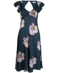 PS by Paul Smith - Floral-print V-neck Dress - Lyst