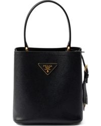 Prada - Mini Sac À Main Panier - Lyst