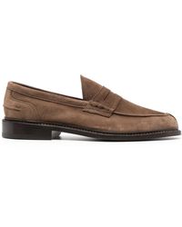 Tricker's - Penny-Loafer Aus Wildleder - Lyst