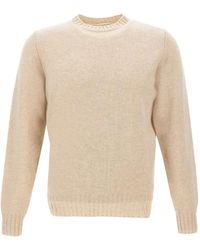 FILIPPO DE LAURENTIIS - Maglione Girocollo A Coste - Lyst