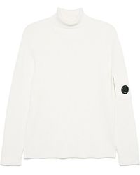 C.P. Company - Gerippter Rollkragenpullover - Lyst