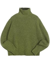 YMC - Beat Knit Roll-Neck Sweater - Lyst