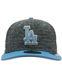 KTZ - 59Fifty La Dodgers Tweed-Effect Fitted Cap - Lyst