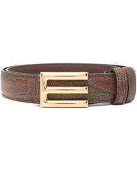 Etro - ペイズリーベルト - Lyst