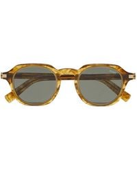ZEGNA - Round-Frame Sunglasses - Lyst