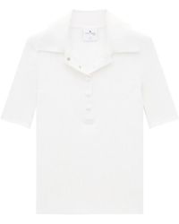Courreges - Polo A Coste - Lyst