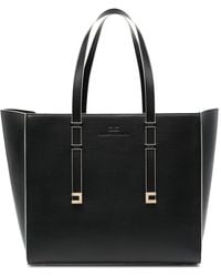 Elisabetta Franchi - Large Essential Tote Bag - Lyst
