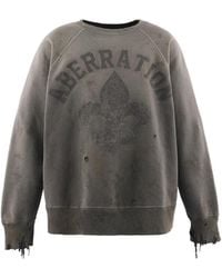 SAINT Mxxxxxx - Distressed Graphic Sweater - Lyst