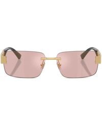 Versace - Ve2298 Geometric-Detail Sunglasses - Lyst