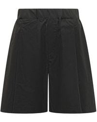 A PAPER KID - Logo-Patch Shorts - Lyst