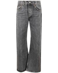 Donna Brasil - Faded Wide-Leg Jeans - Lyst