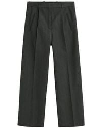 Our Legacy - Universe Pinstriped Pleated Trousers - Lyst