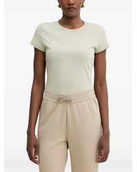 ARMANI EXCHANGE - Crystal-Embellished Logo-Print T-Shirt - Lyst