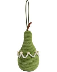 Gohar World - Crochet Pear Bag Charm - Lyst