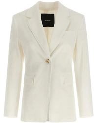 Pinko - Effie Buttoned Single-Breasted Blazer - Lyst