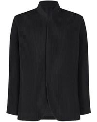 Homme Plissé Issey Miyake - Pleated Jacket - Lyst