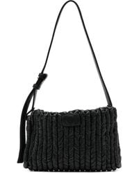 Nanushka - Woven Shoulder Bag - Lyst