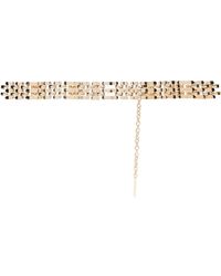 Alberta Ferretti - Chain Adjustable Belt - Lyst