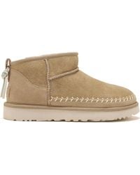 UGG - Stiefel aus Wildleder mit Ziernähten - Lyst