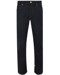 Agnona - Denim Formal Trousers - Lyst