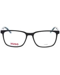 HUGO - Rectangle-Frame Glasses - Lyst