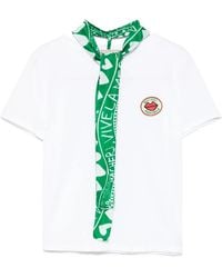 ALESSANDRO ENRIQUEZ - Scarf-Detail T-Shirt - Lyst