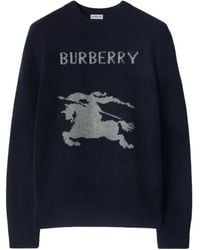 Burberry - Equestrian Knight-Motif Sweater - Lyst