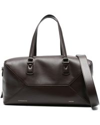 Victoria Beckham - Medium Leather Holdall Bag - Lyst