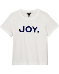 Marc Jacobs - Joy ベルベットロゴ Tシャツ - Lyst