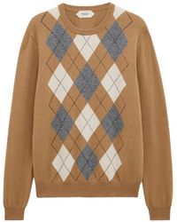Pringle of Scotland - Argyle Crew-Neck Sweater - Lyst