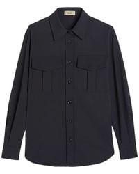 Herno - Overhemd Met Klepzakken En Knopen - Lyst