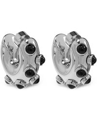 Marni - Stud-Embellished Hoop Earrings - Lyst