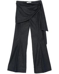 Zimmermann - Vaqueros Acampanados Con Panel Cruzado - Lyst