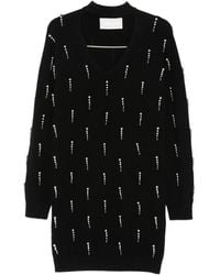 Circus Hotel - Bead-Embellished Cut-Out Dress - Lyst