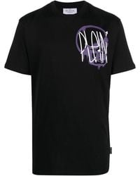 Philipp Plein - Graphic-Print Short-Sleeved T-Shirt - Lyst